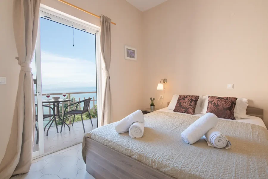 calm sea view apartments corfu semongi 18