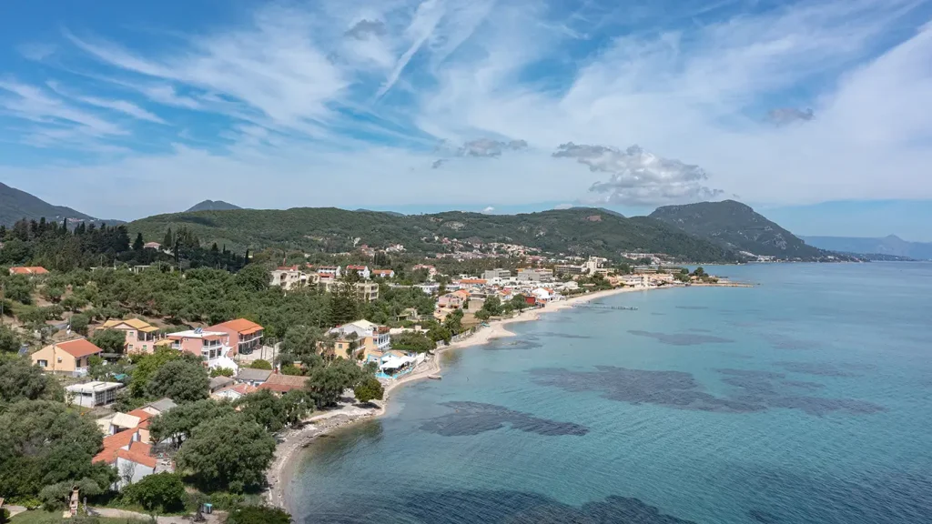 calm sea view apartments corfu semongi 40